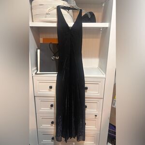 Vintage stunning black sparkly dress